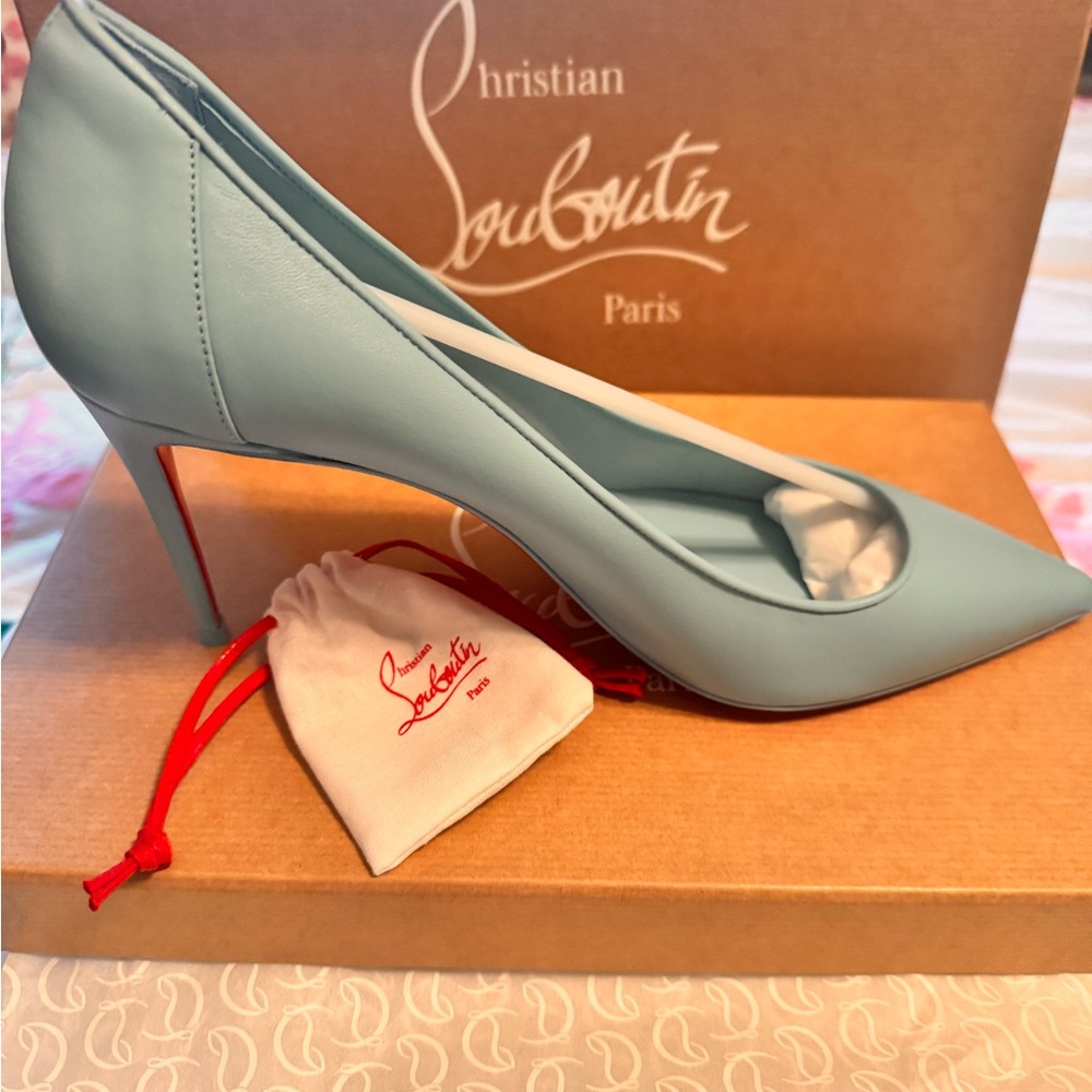 Christian Louboutin Sky Blue Heels